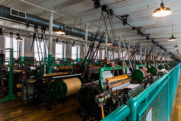 Weave Room, Lowell Cotton Mill