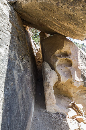 Split rock, Mesa Verde