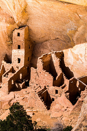 Square Tower House, Mesa Verde, CO