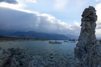 Storem descending on Mono Lake