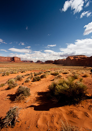 Sky, Sand and Monument Valley