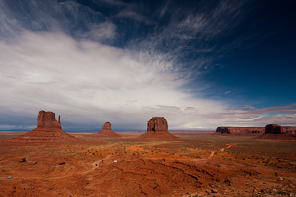 East & Merrick Buttes, Monument Valley