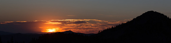 Mt. Lassen Sunset