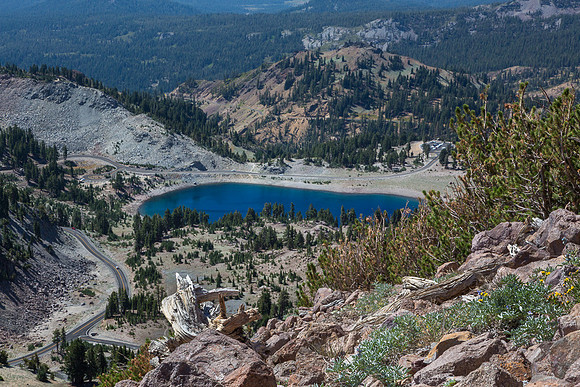 Lake Helen from Mt. Lassen Peak Trail