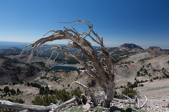 Lake Helen from Mt. Lassen Peak Trail - 02