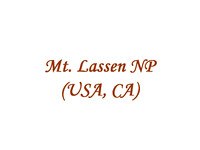 Mt. Lassan NP (USA, CA)