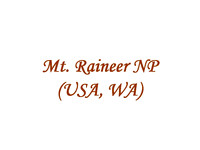 Mt. Raineer NP (USA, WA)