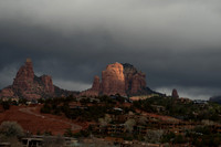 Sedona AZ looking east from Highland Rd #1