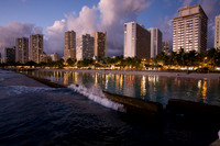 Waikiki Beach skyline