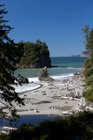 Above Ruby Beach
