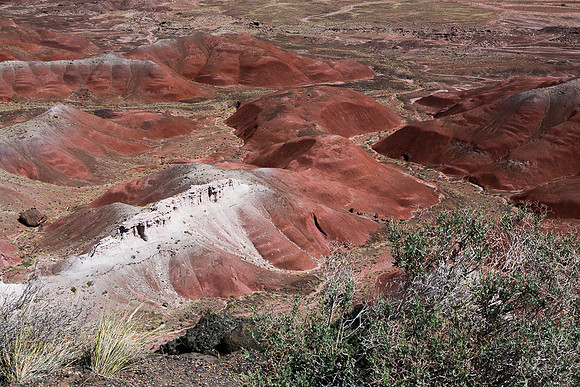 Painted Desert from Kachina Point, Petrified NP