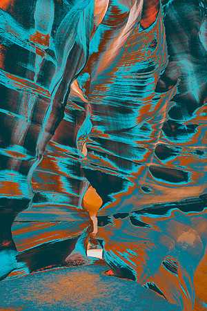 Upper Antelope Canyon, Narrows to Chambr