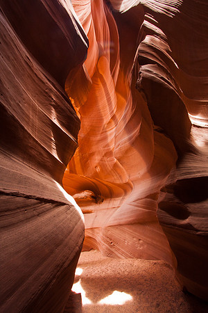 Path, Upper Antelope Slot Canyon - 13