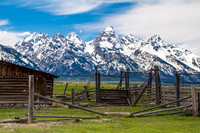 Livestock pen, Mormon Row, Teton NP
