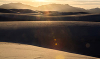 Sunset over White Sands #1