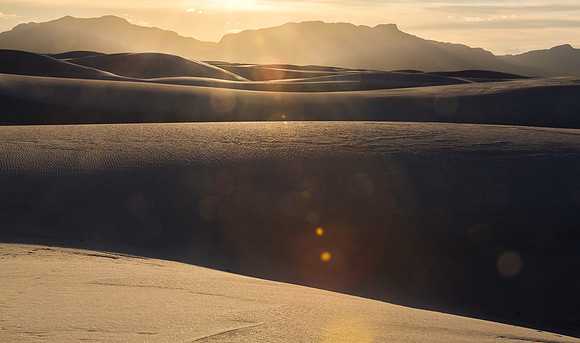 Sunset over White Sands #1