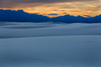 sunset over White Sands #3
