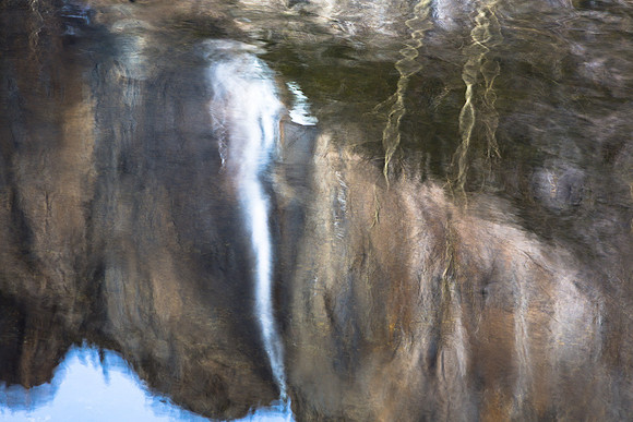 Yosemite Falls - Abstract Reflection