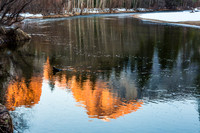 Reflected Halfdome Sunset