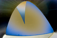 Sundial Bridge Point Curve (false color)