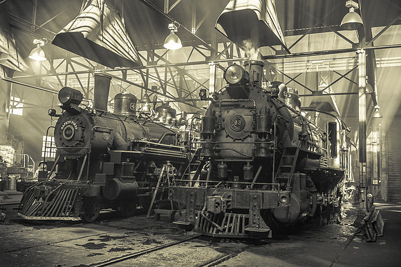 Two Grand Ladies of the Rail