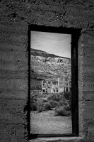 Rhyolite Bank ruins from Jail