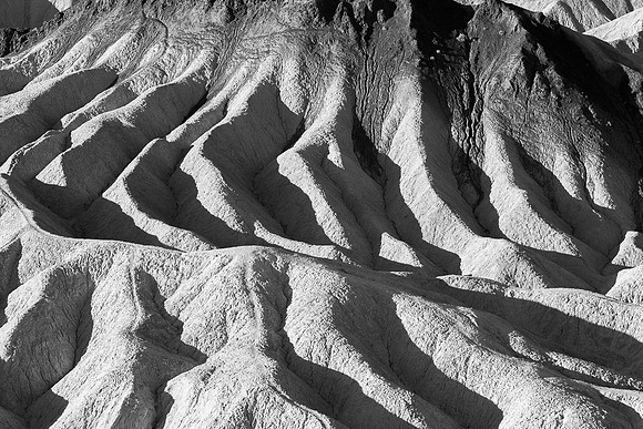 Morning at Zabriskie Pt. 8, folded hills