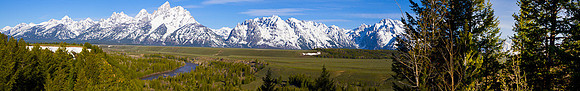 Teton Range from Snake River Overlook
