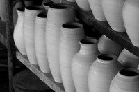 Pots ready to fire