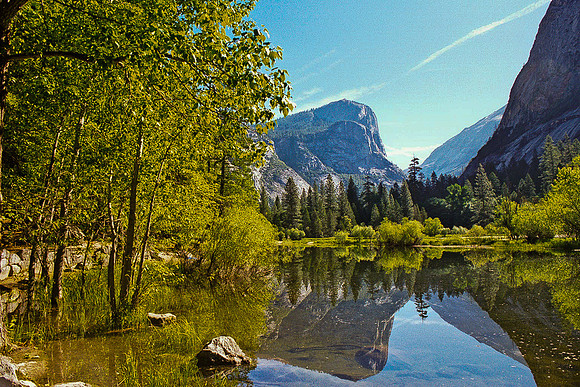 Mirror Lake Reflection