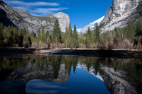 Mt. Watkins & Mirror Lake, Yosemite