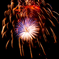 Burst in Willow Sliding Focus Fireworks