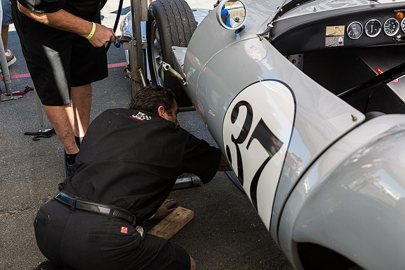 Checking the underside