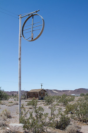 Abandoned Gas Station Sign