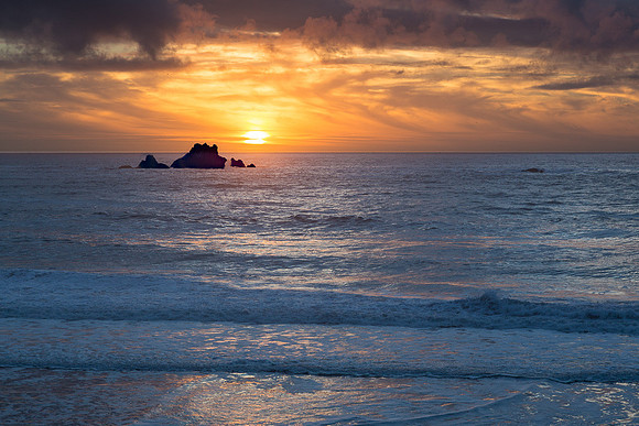 Sea Stack Sunset