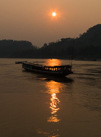 Sunset on the Mekong #2