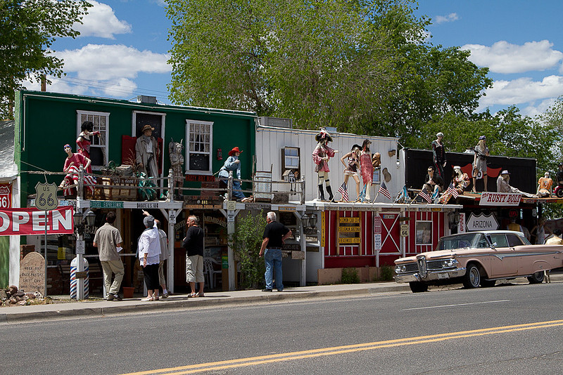 Tourists in Seligman AZ #1