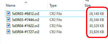 07 LR021 File Size by content