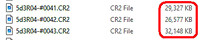 09 LR021 File Size by Brightness