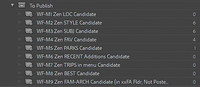 07 LR022 Collections To Pub SC list