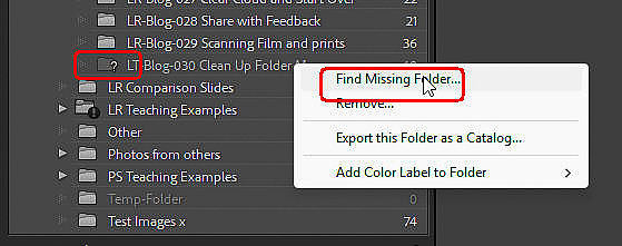 04 Missing Fodler