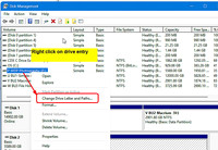 19 Drive Letter Change
