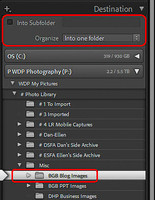03 Import Dest Existing Folder