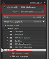 04 Import Dest New Named Folder