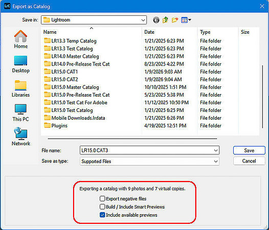 07 Export as Cat