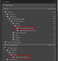 17 Same folder 2 places