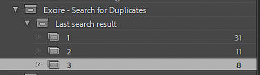 18 Excire dup Search collecitons