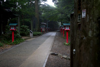 Lanterns in Takao, Japan