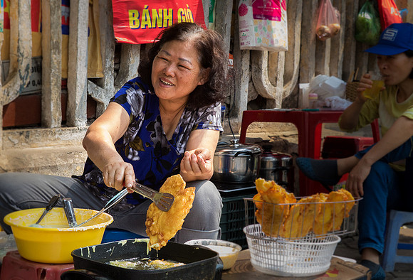 Sidewalk Cafe, Hanoi Vietnamq
