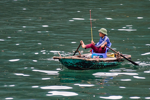 Ha Long Bay fisherman